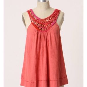Anthropologie Saivana Captured Embers Top NWT MED